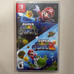 Super Mario Galaxy + Super Mario Galaxy 2 for Nintendo Switch BRAND NEW